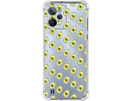 Carcasa para Realme C31 TUMUNDOSMARTPHONE Dibujos Antigolpes Aguacate Multicolor
