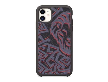 Funda Móvil Oficial Athletic Club para iPhone 11 PHONECASES3D Piel Sintética Negro