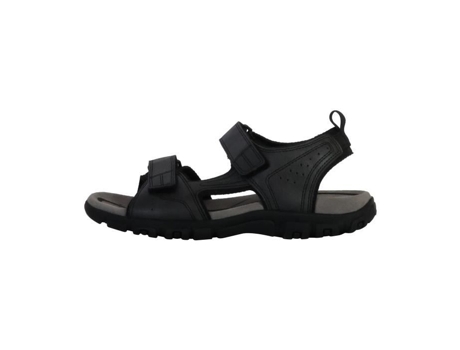 Sandalias de Hombre GEOX Strada Piel Negro (41)