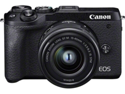 Kit Cámara CANON EOS M6 Mark II + EF-M 15-45mm f/3.5-6.3 IS (APS-C)