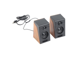 Altavoces Para Pc Hifi Con Graves Profundos Y Volumen Ajustable. Altavoces De Escritorio Plug And Play Para