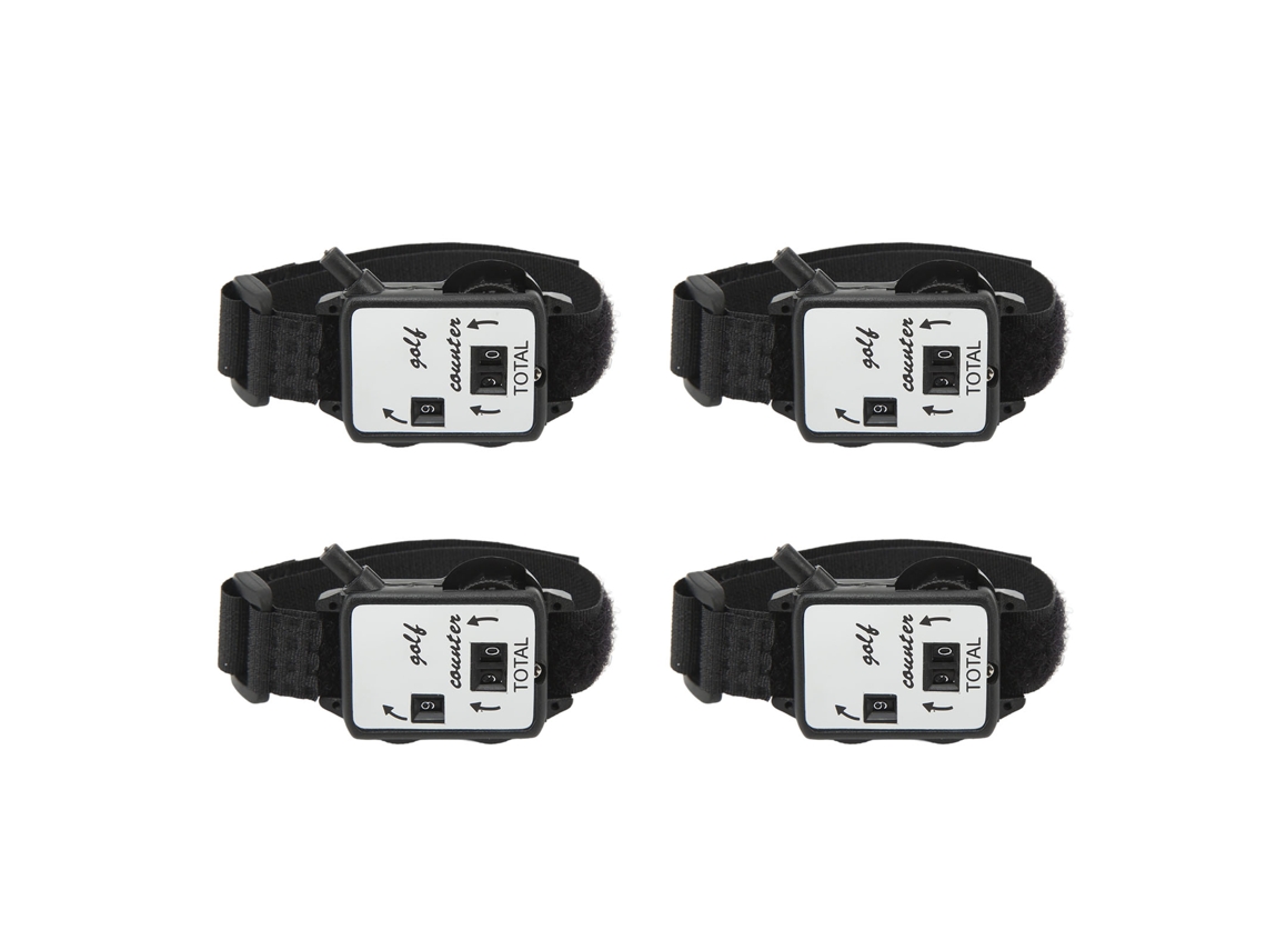 4 Contadores De Puntuación De Golf, Reloj Manual Portátil, Reloj De Pulsera Para Jugadores De Golf.