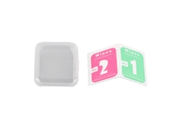 Protetor De Tela Case Cover Xiaomi Redmi Watch 2 Lite Transparente Branco Tpu Anti-arranhões