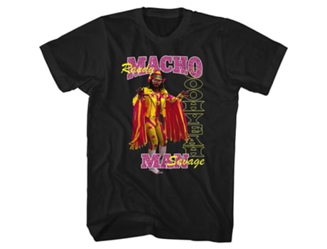 Camiseta ROCKINSTONE Oooh Yeah Macho Man Randy Savage (XL)