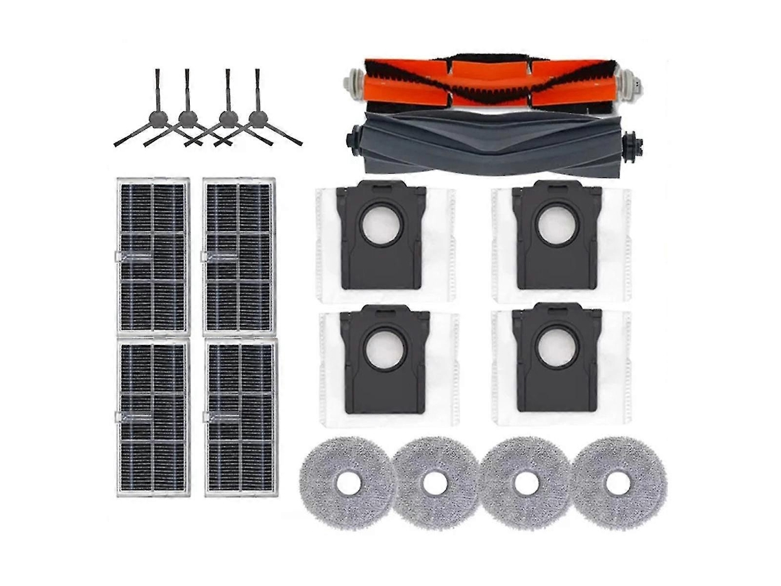 Para aspiradora robot X30 / X30 Pro Ultra: filtro HEPA principal, mopa, bolsas para polvo y repuestos.