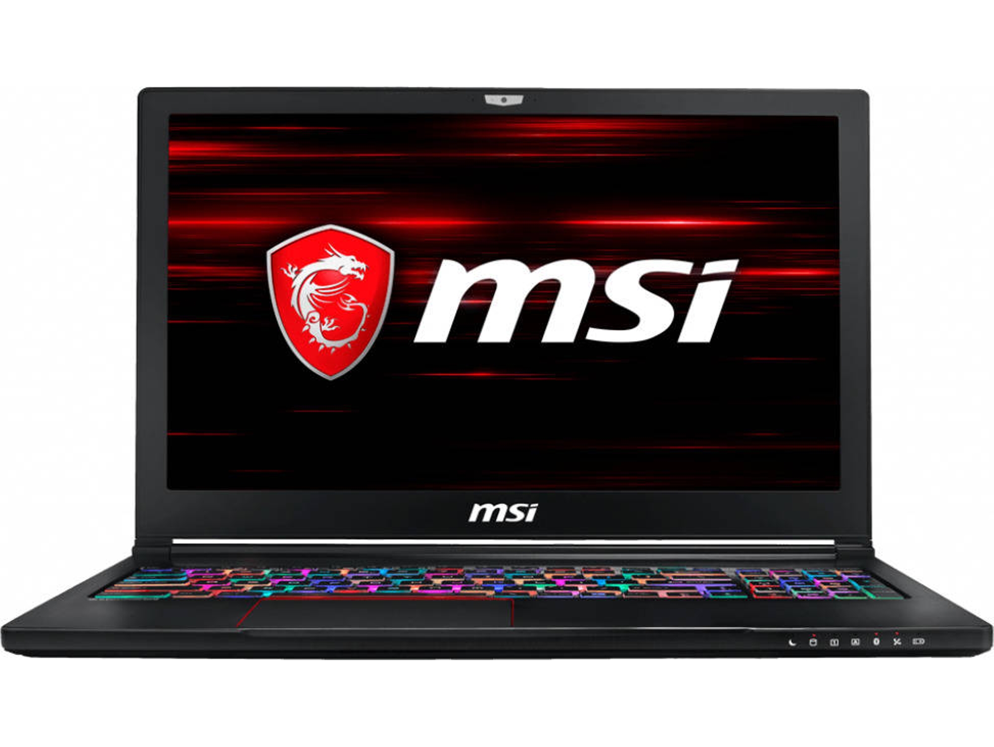 Portátil Gaming MSI GS63 Stealth 8RD-062XES (Intel Core i7-8750H - NVIDIA GeForce GTX 1050 Ti - RAM: 16 GB - 512 GB SSD - 15.6'')