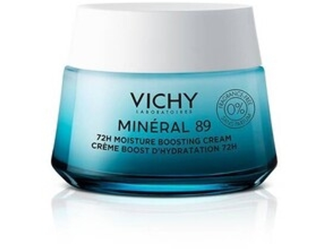 VICHY LABORATOIRES - Minéral 89 72H Moisture Boosting Cream ( fragrance free ) - Hydratační pleťový krém bez parfemace 50ml