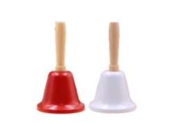 2 Campanas de Navidad Metálicas, Campanas Musicales para Varios Usos NEVEANCE