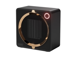Calentador portátil, calentador de mesa de cerámica (negro) Cuich