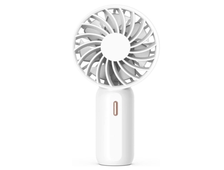 Mini Ventilador Portátil ENZON USB Ao Ar Livre-3 Velocidades Blanco