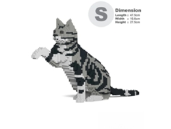 Jekca Bricks Gato American Shorthair 03s-m01