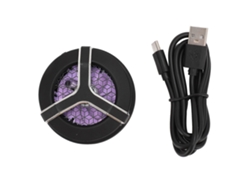 Ventilador portátil con fuerte adsorción magnética para teléfonos móviles, con indicador de temperatura, ideal para juegos y transmisiones en directo.
