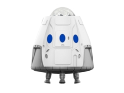 Rebe-lámpara Proyector De Noche Con Control Remoto Cápsula Espacial Luces Estrella Para Dormitorio