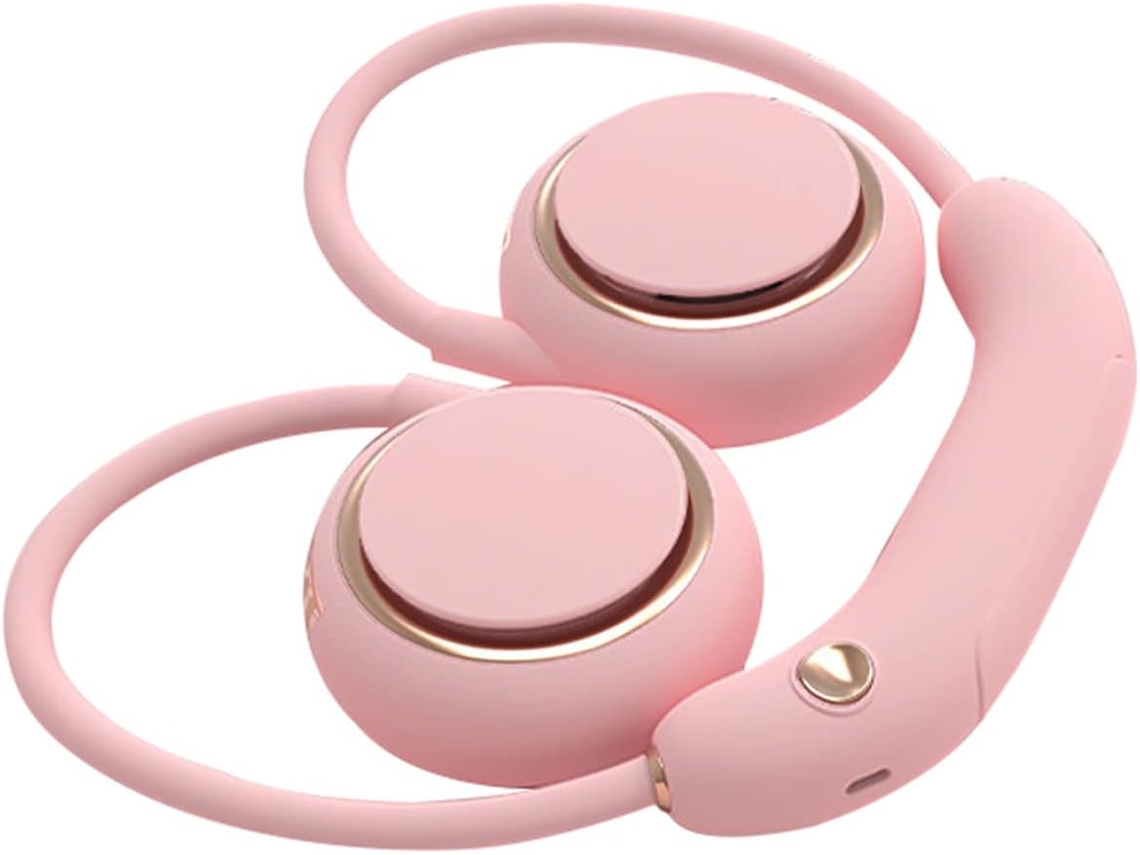 Ventilador Portátil Para El Cuello Ventilador De Refrigeración 360° Mini Silencioso Recargable Por Usb Con
