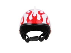 Casco Protector Para La Cabeza De Pollo/ave Con Banda Elástica, Varios Estilos, Juguete Seguro, Pp