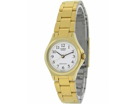 Reloj CASIO Mujer (Acero Inoxidable - Dorado)