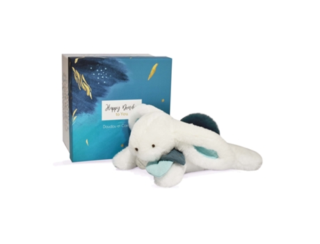 Peluche DOUDOU ET COMPAGNIE (Polyester - Azul - 25 x 18 x 10 cm)