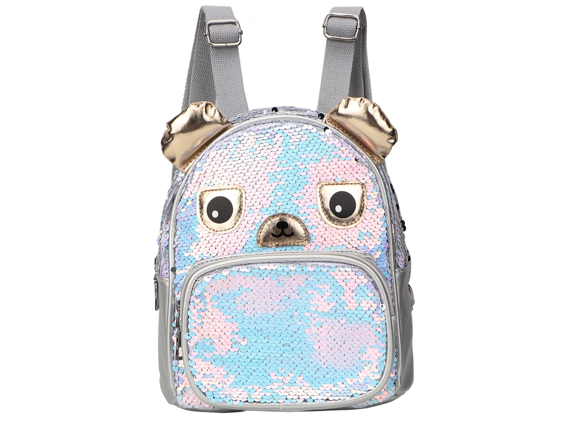 Mochila Escolar Infantil Con Lentejuelas, Diseño De Dibujos Animados, Para Niños Y Niñas (03)