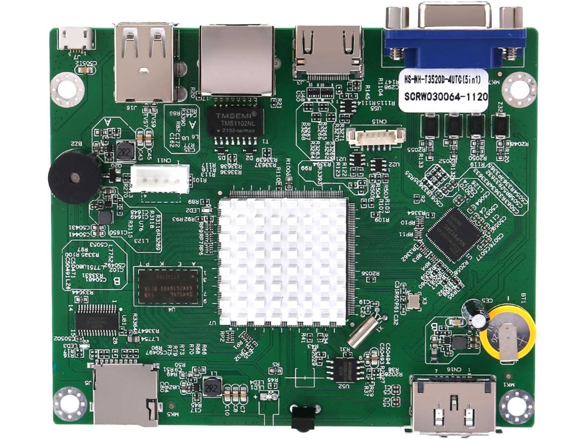 Placa Base Mini Híbrida 6 En 1 De 5 V Con Monitorización Nvr De 4 Canales