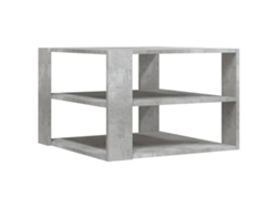 Maison Exclusive - Mesa De Centro Madera Ingeniería Gris Hormigón 58x58x40 Cm