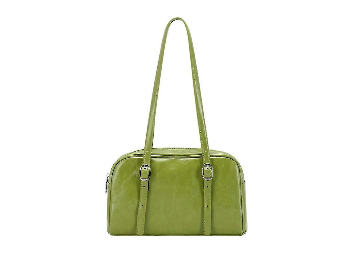 Bolso de hombro sencillo a juego, bolso de mano de gran capacidad para mujer, Lalamoli Green