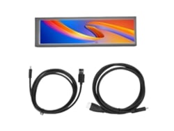 Monitor De Temperatura Para Pc De 8 Pulgadas, Resolución Hd 1920 X 480, Gran Pantalla.