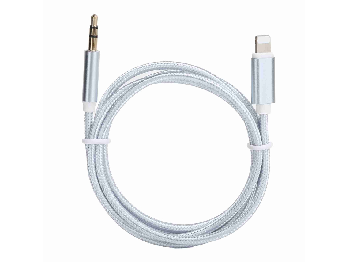 Cable Aux Para Coche Lightning A Jack De 3.5mm Transmisión De Audio Para Apple Iphone12