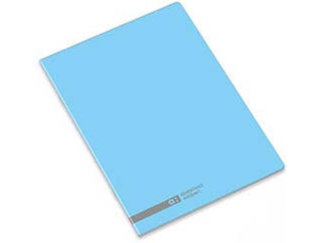 Cuaderno Engrapado AMBAR Azul (A5 - Cuadriculado - 48 Hojas)