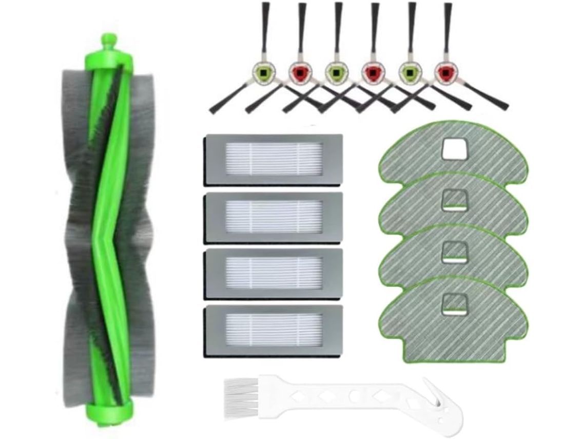 Kit De Acessórios Para Aspirador De Pó Para Irobot Roomba Combo 113 R113840 Filtro Hepa Escova Principal GERTIZ