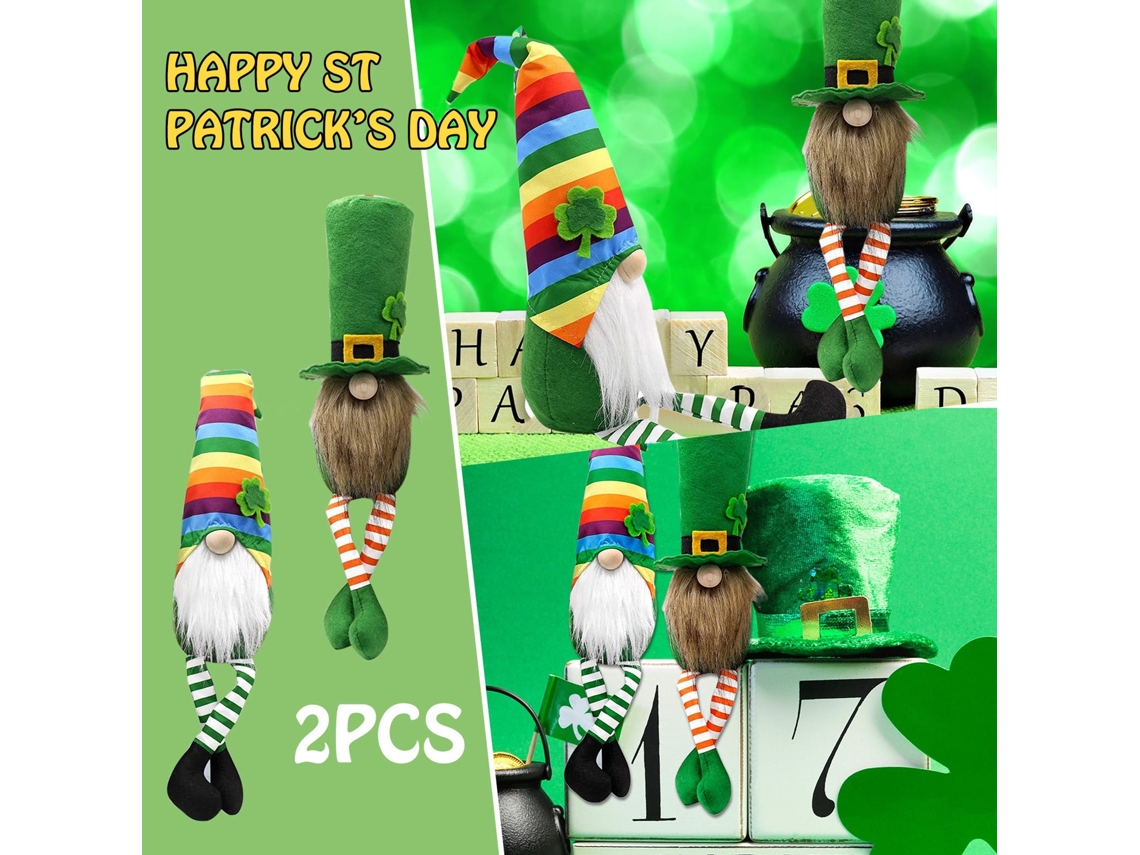 Muñecos Sin Rostro Para El Día De San Patricio