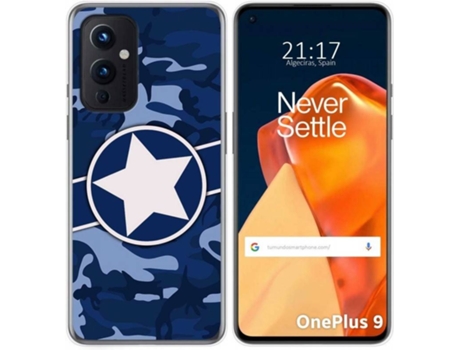Carcasa OnePlus 9 5G TUMUNDOSMARTPHONE Camuflaje 03 Multicolor