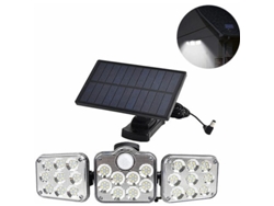 Luces Solares Para Exteriores Con Sensor De Movimiento, 3 Modos, Ip65 Ajustable, Jardín/garaje.
