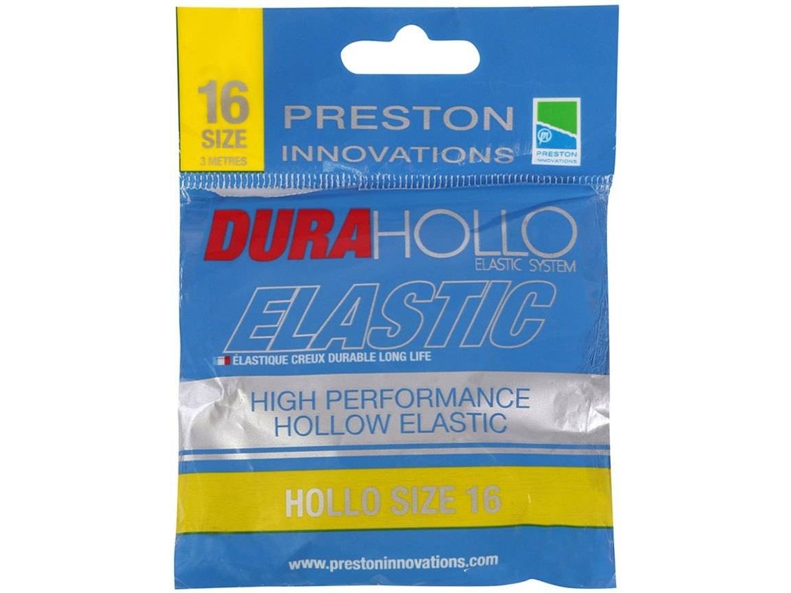 Línea de Pesca Elásticos PRESTON INNOVATIONS Goma Elástica Dura Hollo (Tamaño Unico)