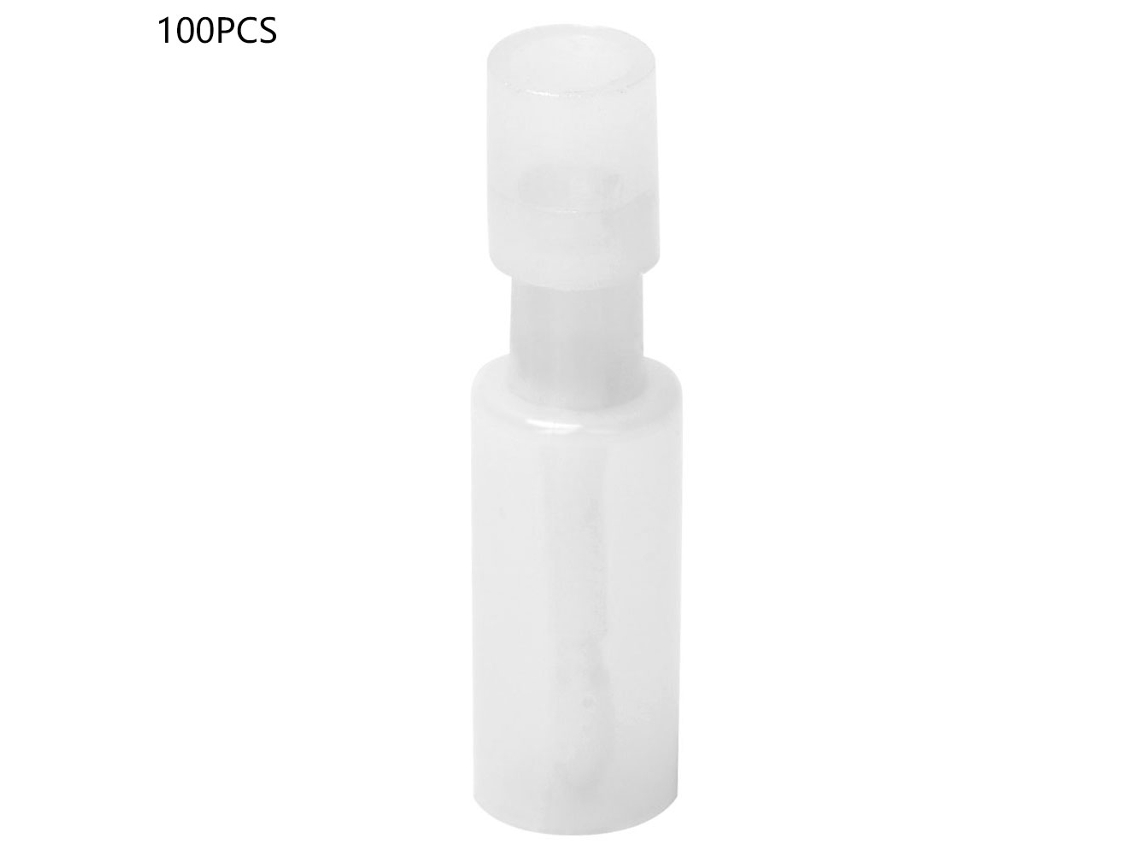 Ycy-100 Conectores Terminal Bala Blancos 24-18awg Conector Macho 0.5