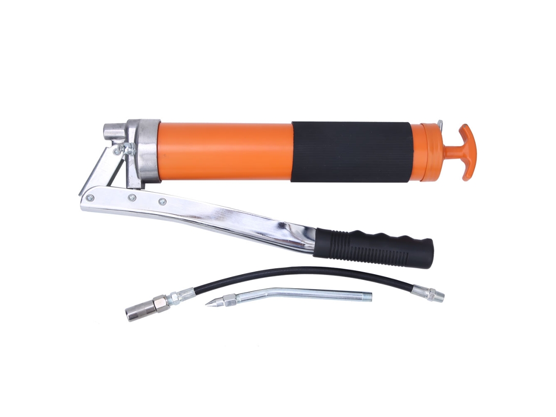 Pistola De Engrase Manual De Alta Presión De 400 Ml Con Manguera - Herramienta De Lubricación Y Reparación