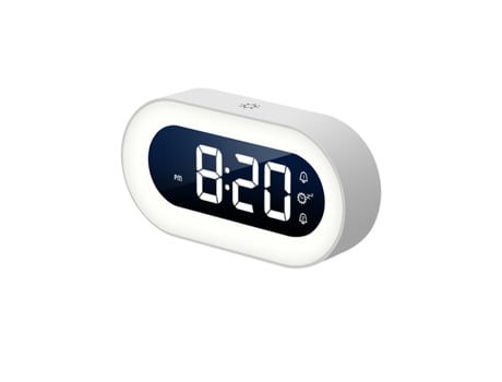 Reloj Despertador Digital LED con Música