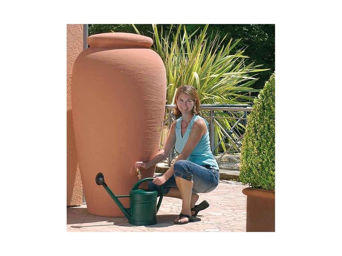 Depósito Ánfora de Agua Capacidad 500 Litros Incluye Grifo Dimensiones: Diámetro 79 Cm Alto 150 Cm GRAF