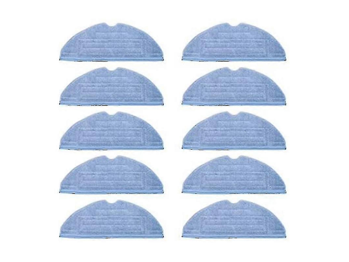 10 Pcs Mop Cloth Pads Replacement For S7 T7s T7 Plus Vacuum Cleaner Parts Microfiber Soft Pad (haoyi-yuhao