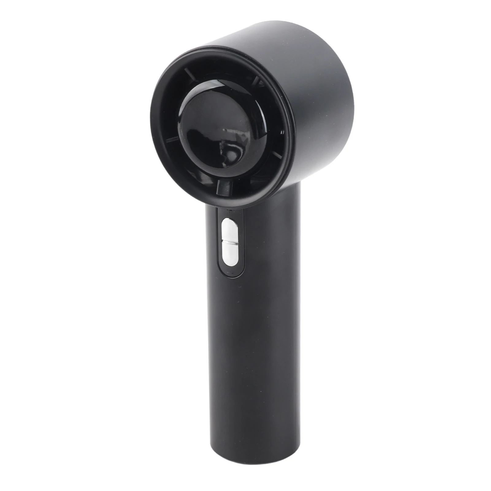 Ventilador Turbo Portátil (negro), Recargable Por Usb, Pantalla Digital, 100 Niveles De Velocidad Ajustables.
