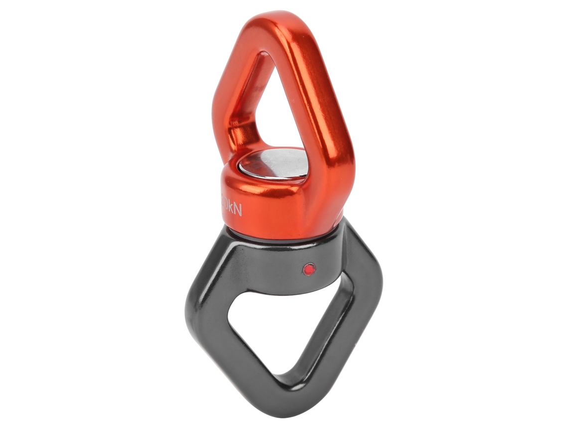 Dispositivo Rotacional Para Escalada Al Aire Libre 360° Giratorio Accesorio De Suspensión Para Yoga Gris Naranja