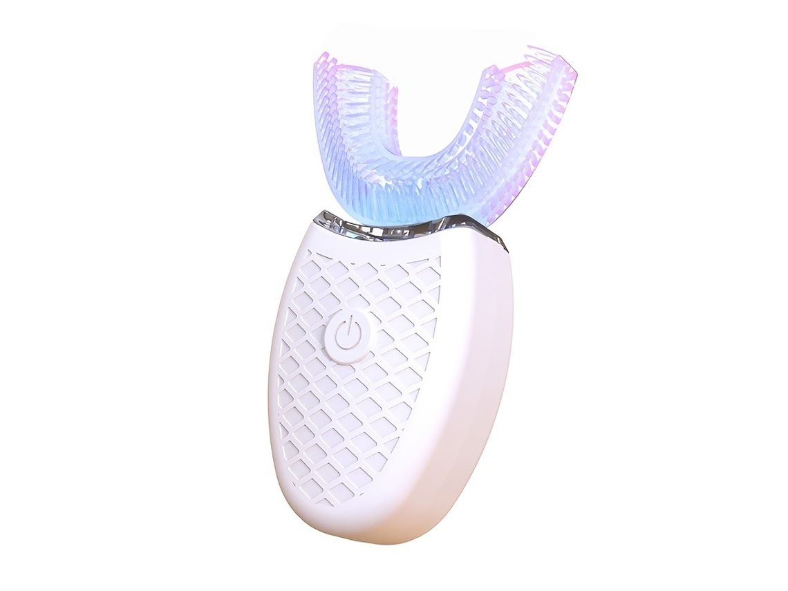 Cepillo De Dientes En Forma De U Para Adultos, Giratorio 360°, Cinco Posiciones, No Requiere Cepillado Manual, Ideal Para Personas Con Movil