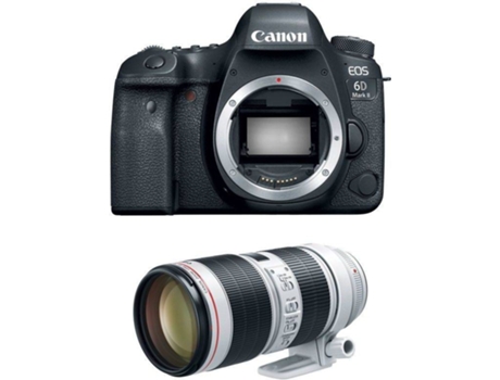 Kit Cámara Reflex CANON EOS 6D II + EF 70-200mm F2.8L IS III USM (Full Frame)