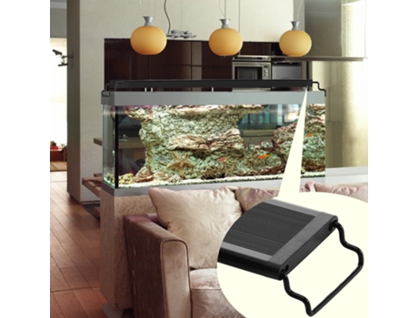 VEVOR Luz de acuario de espectro completo y monitor LCD para tanque de agua dulce de 24 a 30 pulgadas 22 W