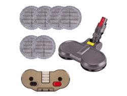 Cabezal de trapeador eléctrico, limpieza en seco y húmedo, compatible con Dyson V8 V11 OEM