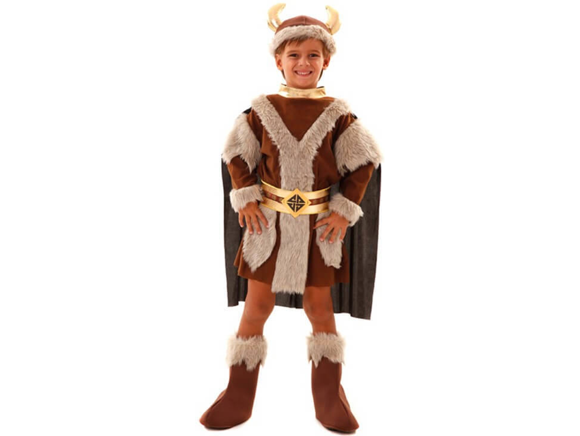 Disfraz de Niño DISFRAZZES Vikingo Infantil Masculino (Talla: 10 a 12 años)