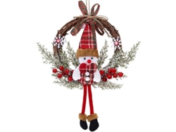 Decoración Navideña, 35 Cm, Coronas Navideñas, Caña, Decoración De Pared, Bodas Y Fiestas, Ergonómica, Uso Diario.