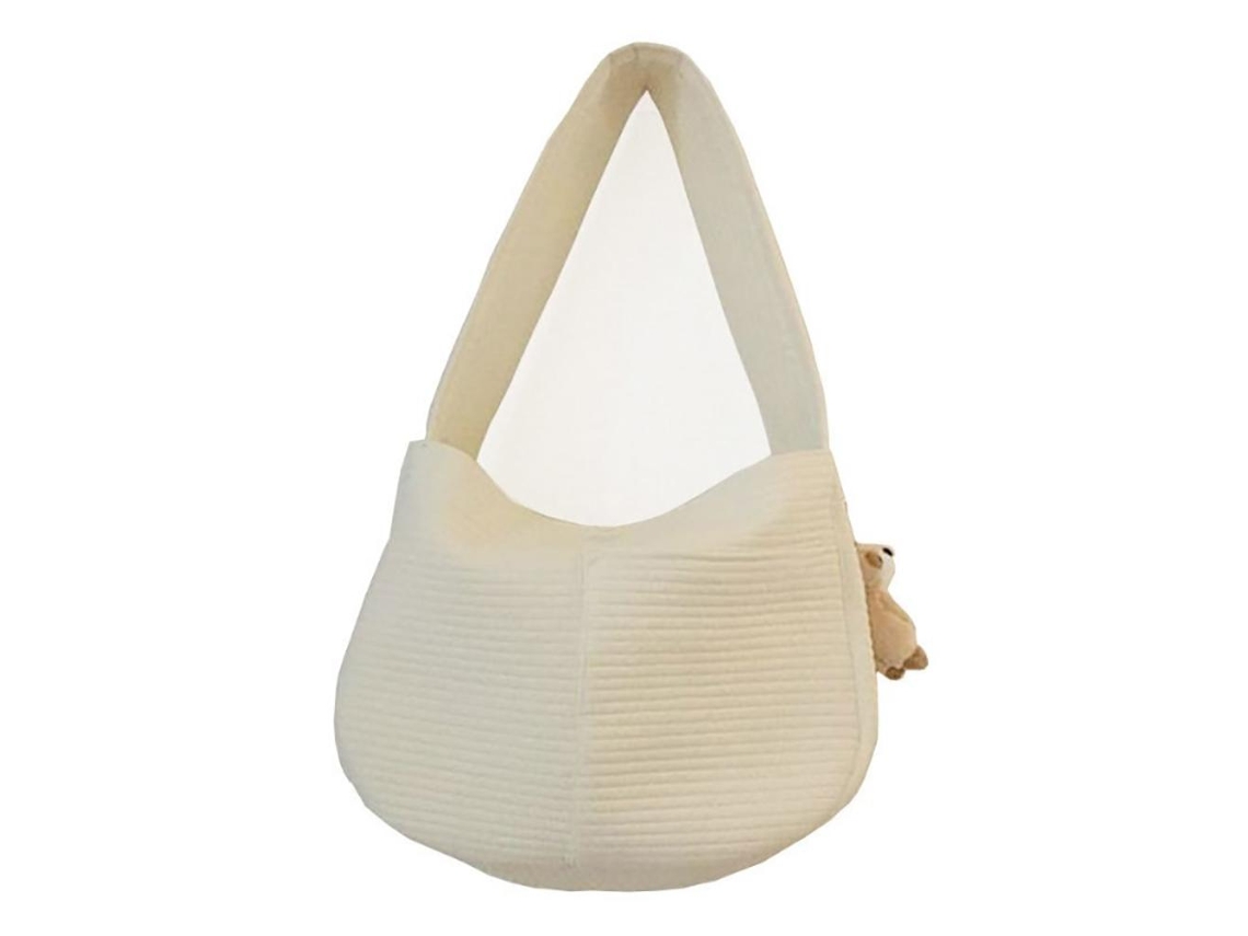 Bolsa de transporte pequeña para perros y gatos, diseño diagonal