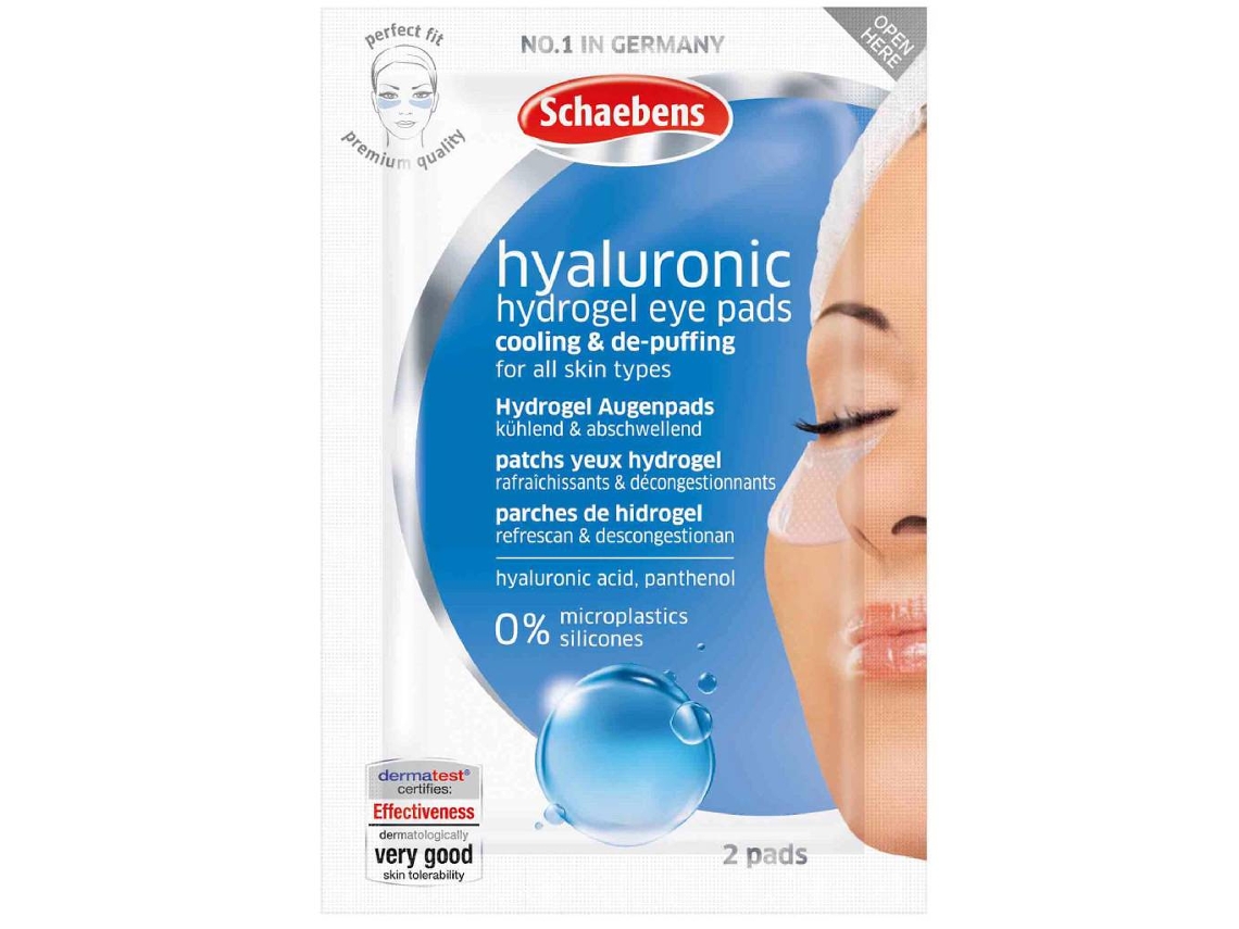 Pads para Ojos SCHAEBENS Hidrogel (2 Un)