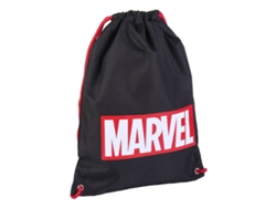 Bolsa de Bolsa Con Una Cuerda Negra Marvel 29 x 40 x 1 cm