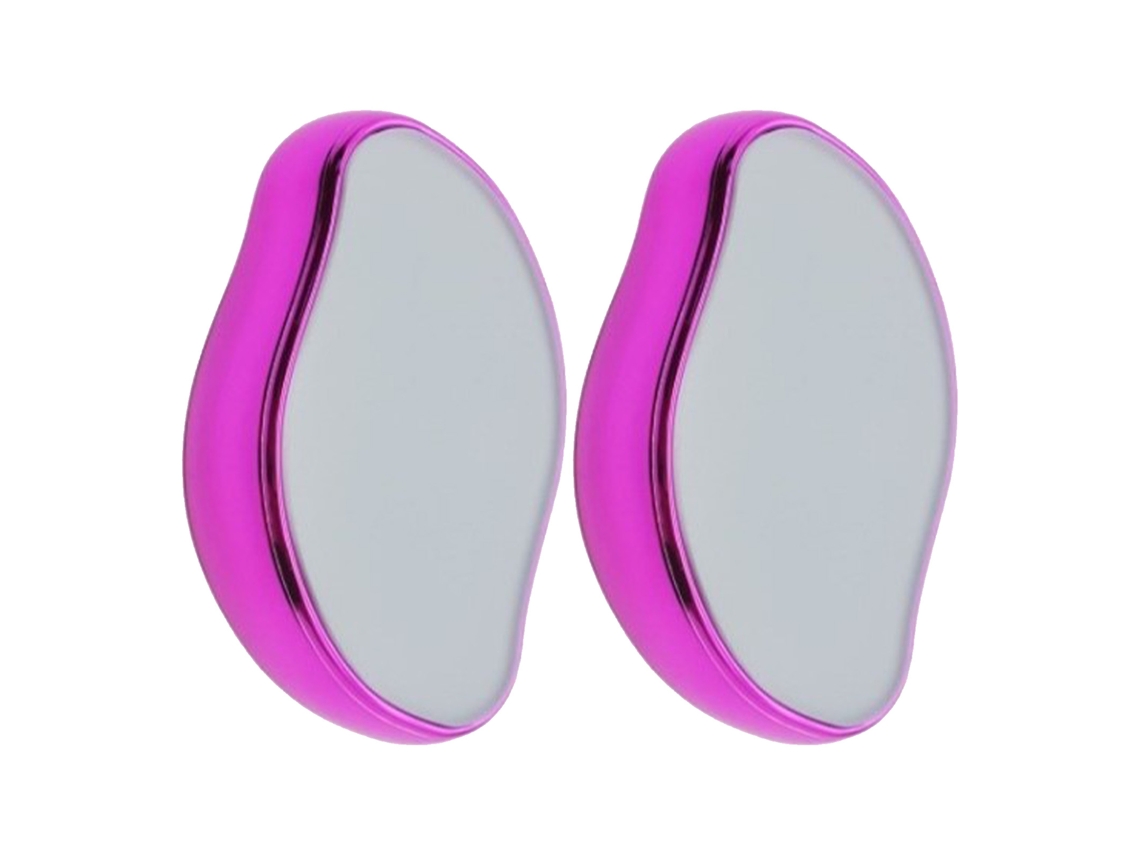 Vlrla-2 Unidades Painless Crystal Cabelo Eraser Reusable Epilator Purple